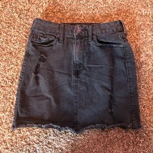 High rise Aeropostale black skirt